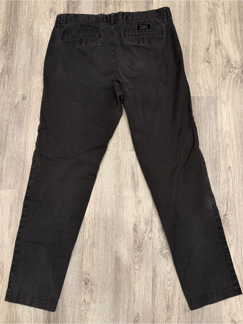 Banana Republic Gray Chino Pants 33x32 Slim Straight Fit - Picture 3 of 3